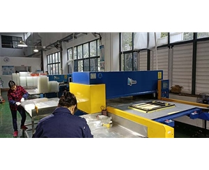 吸塑車間一角(jiao)